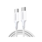 Ugreen (35465) Braided USB 2.0 Cable USB-C male to USB-C male 60W, 1m - White