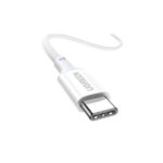 Ugreen (35465) Braided USB 2.0 Cable USB-C male to USB-C male 60W, 1m - White - Image 2