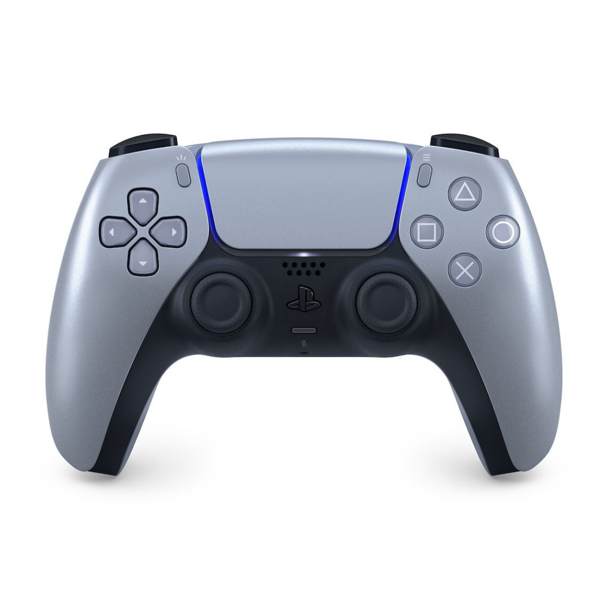 PS5 DUALSENSE STERLING SILVER Sony DualSense Wireless Gamepad for PS5 - Sterling Silver - Image 1