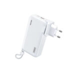 WK (WP-118) Power Bank 10000mAh 22.5W με Θύρα USB-A και Θύρα USB-C Power Delivery - Λευκό