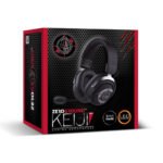 Zeroground (HD-3900WG) Keiji Pro v2.0 Over Ear Gaming Headset με σύνδεση Bluetooth / USB - Μαύρο - Image 3