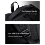 Arctic Hunter (B00574) Waterproof Backpack for 15.6" Laptop - Gray - Image 5