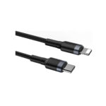 Baseus (CATLKLF-G1) Cafule Καλώδιο Φόρτισης USB-C σε Lightning 20W, 1m  - Μαύρο - Image 5