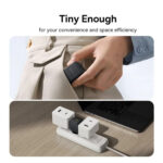 Baseus Palm Φορτιστής Χωρίς Καλώδιο με Θύρα USB-A και Θύρα USB-C 20W Power Delivery / Quick Charge 3.0 - Μαύρο - Image 3