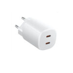Xiaomi 45W (Turbo Charging) Wireless Charger with 2 USB-C Ports - White - Image 2