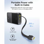 Baseus EnerFill Bipow2 Pro Power Bank 20000mAh 22.5W με Θύρα USB-A και Θύρα USB-C - Μαύρο - Image 3