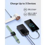 Baseus EnerFill Bipow2 Pro Power Bank 20000mAh 22.5W με Θύρα USB-A και Θύρα USB-C - Μαύρο - Image 6