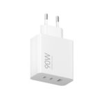 Xiaomi 90W HyperCharge Φορτιστής Χωρίς Καλώδιο GaN με Θύρα USB-A και 2 Θύρες USB-C Power Delivery - Λευκό