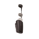 iXchange (UA25) In-ear Bluetooth Handsfree Ακουστικό Πέτου - Μαύρο - Image 3