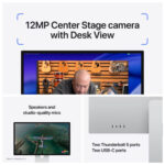 Apple Studio Display XDR Monitor 27" 5K UHD Retina Flat 120Hz (Vesa Mount Adapter - Stand not included) - Image 4