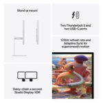 Apple Studio Display XDR Monitor 27" 5K UHD Retina Flat 120Hz (Vesa Mount Adapter - Stand not included) - Image 6