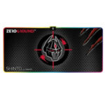 Zeroground Shinto Ultimate Gaming Mouse Pad XXL RGB Light - Black